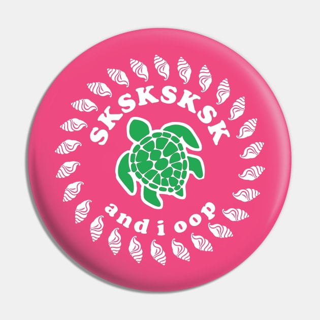 VSCO TURTLE AND I OOP Pin by MarkBlakeDesigns