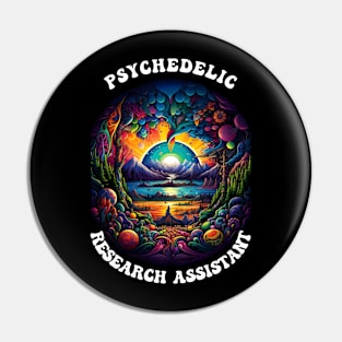 Psychedelic Research Assistant Pin