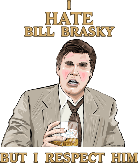 I Hate Bill Brasky... But I Respect Him Kids T-Shirt by FanboyMuseum