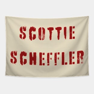 Scottie Scheffler Tapestry