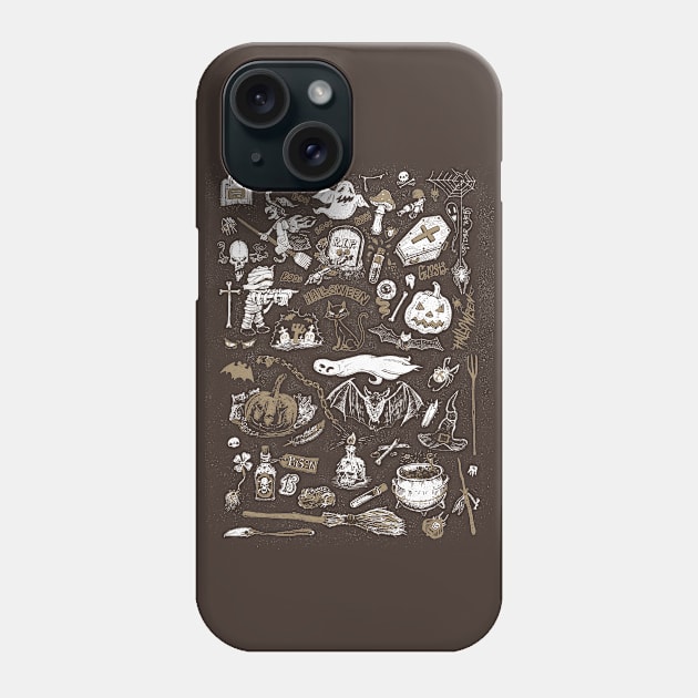 Witchcraft and Wizardry Phone Case by pakowacz