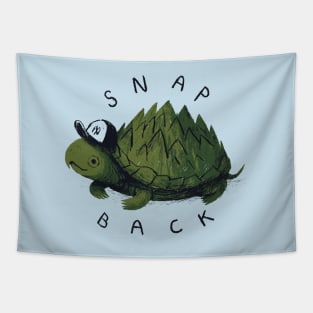 snap back turtle Tapestry