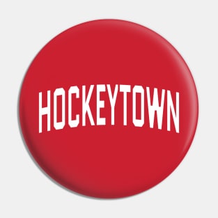 hockeytown red Pin