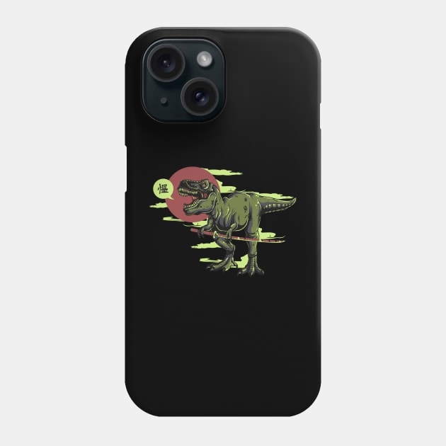 Dinosaur Ninja design Phone Case by Ch4rg3r