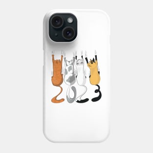 Hanging Cats 2023 New Year Phone Case