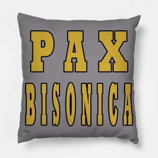 Pax Bisonica Pillow