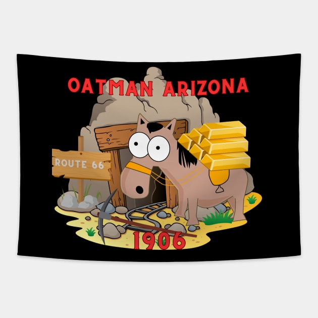 Oatman Arizona Tapestry by sirazgar