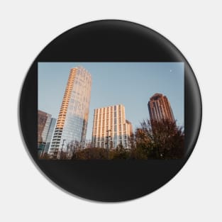 dallas skyline Pin