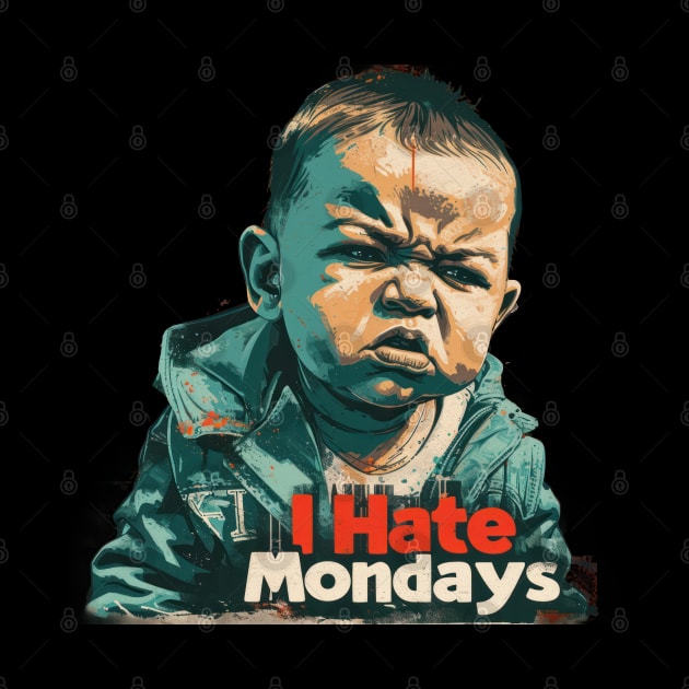 I Hate Mondays by TooplesArt