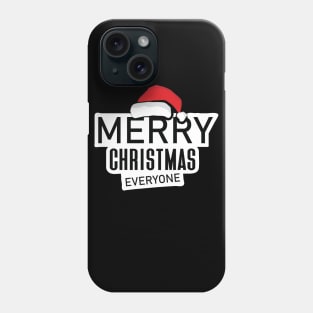 Merry Christmas Everyone with Santa Claus Phone Case