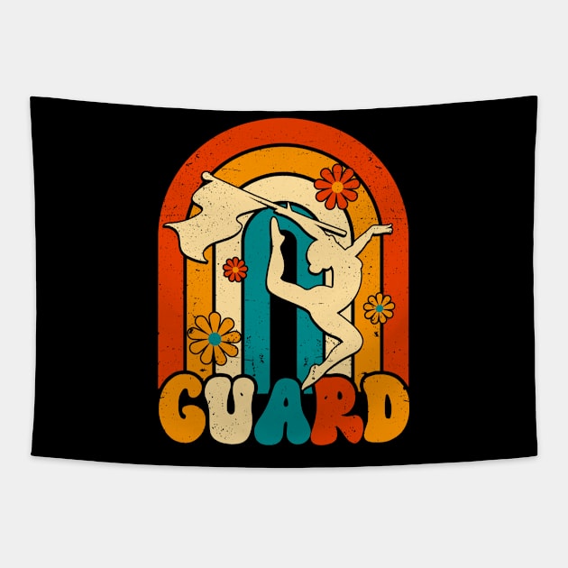 Color Guard Color Guard Division Winter Guard Vintage Guard Tapestry by Toeffishirts