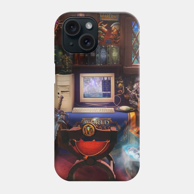 Legacy of Warcraft Phone Case by Rachid Lotf