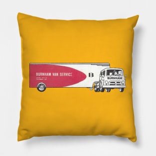 Burnham Van Service Truck Pillow