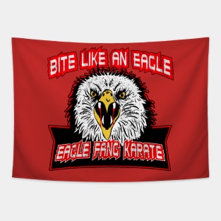 Bite Like an Eagle Fang Karate Tapestry