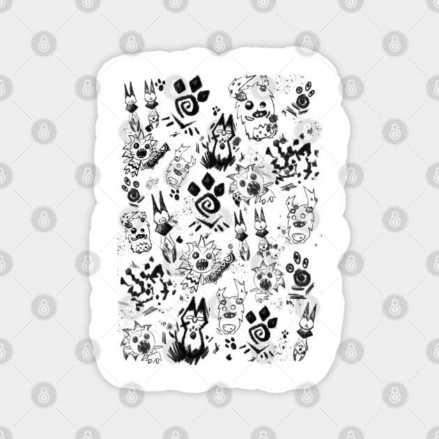 Doodles Magnet by triotdesigns