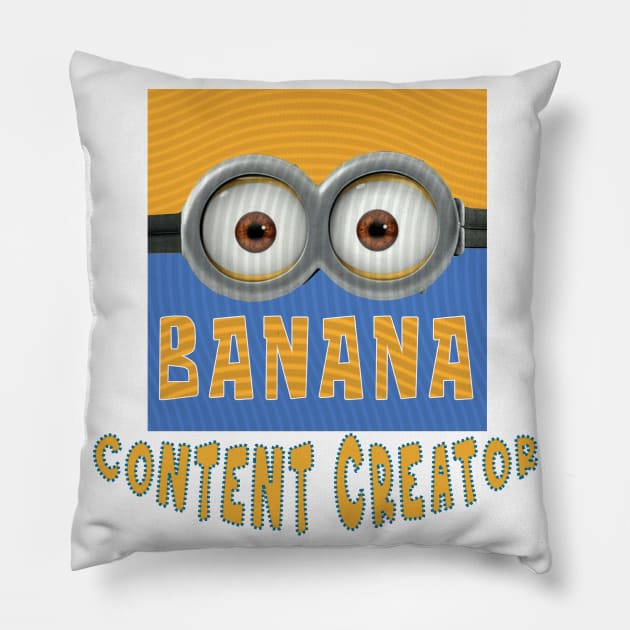 DESPICABLE MINION AMERICA CONTENT CREATOR Pillow by LuckYA