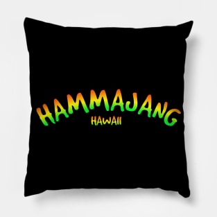 Hammajang hawaii Pillow