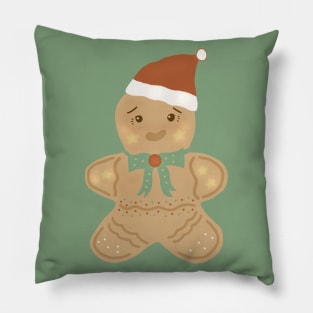 Christmas Gingerbread Cookie Pillow