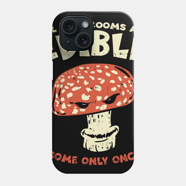 Mushroom Hunter product I Funny Fly Amanita Fungi Phone Case by biNutz