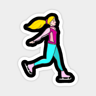 Figure skating ice skating ice skating ice sport Magnet