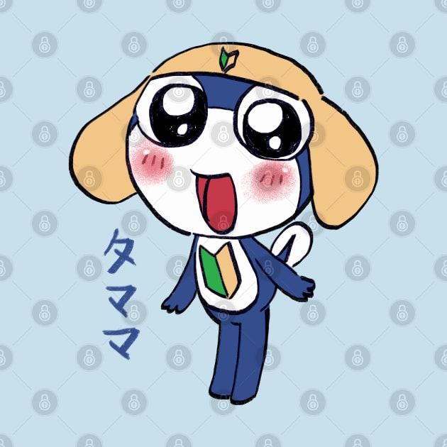 I draw tamama / Sergeant Keroro by mudwizard