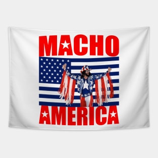 Macho America Tapestry