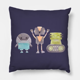 Funny robots Pillow