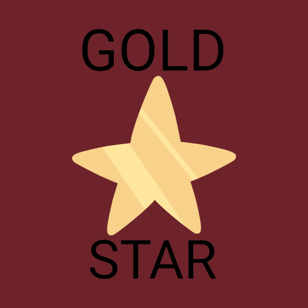 Gold Star by StormiMakesMerch