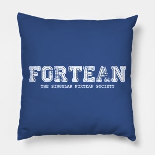 Team Fortean (White Text) Pillow