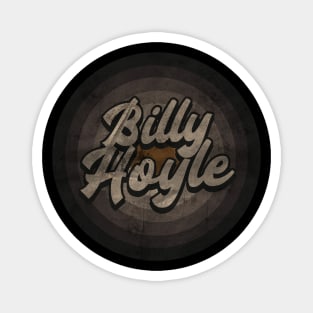 RETRO BLACK WHITE - Billy Hoyle Magnet