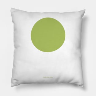 Circular - Crayola Middle Green Yellow Pillow