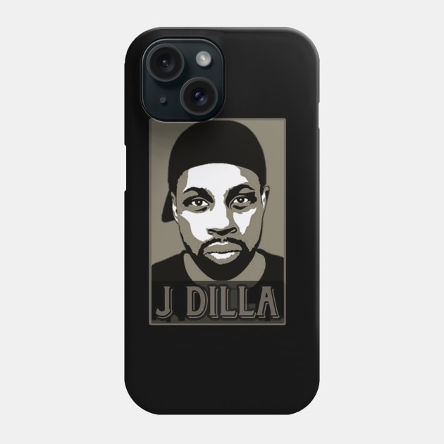 J Dilla - Vintage Phone Case by Olvera_Nattie