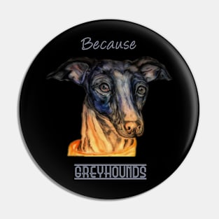 Because greyhounds Pin