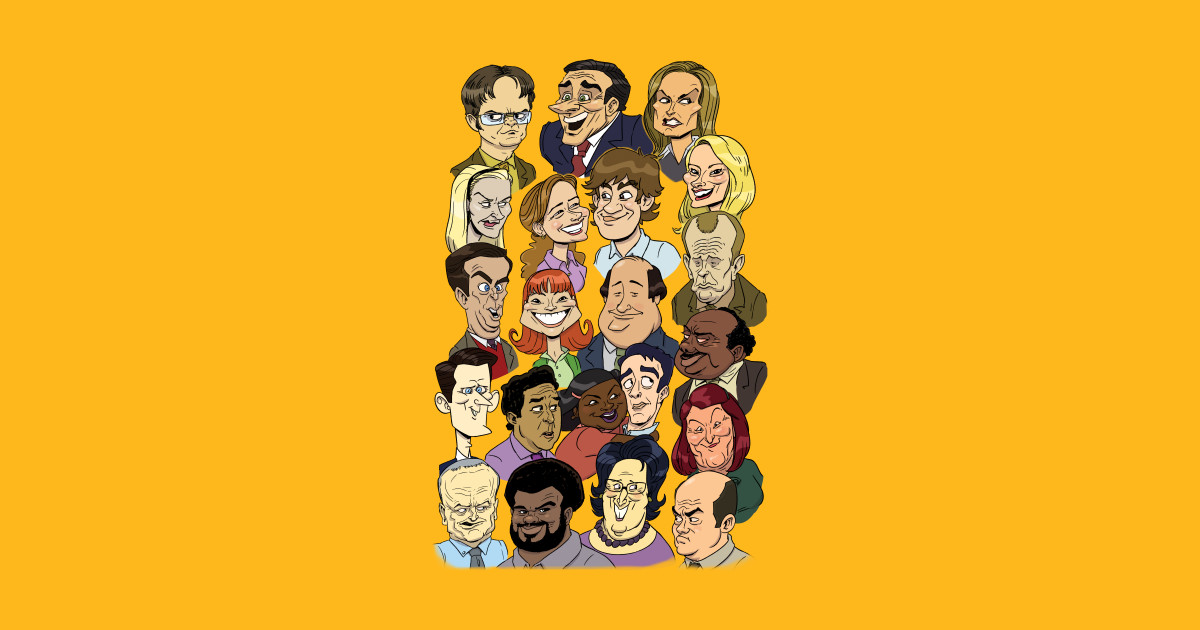 The Office Animated - The Office Us - Magnet | TeePublic