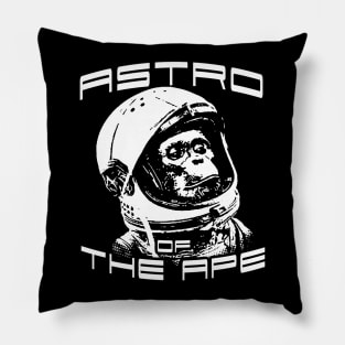 Astro Of The Ape Pillow