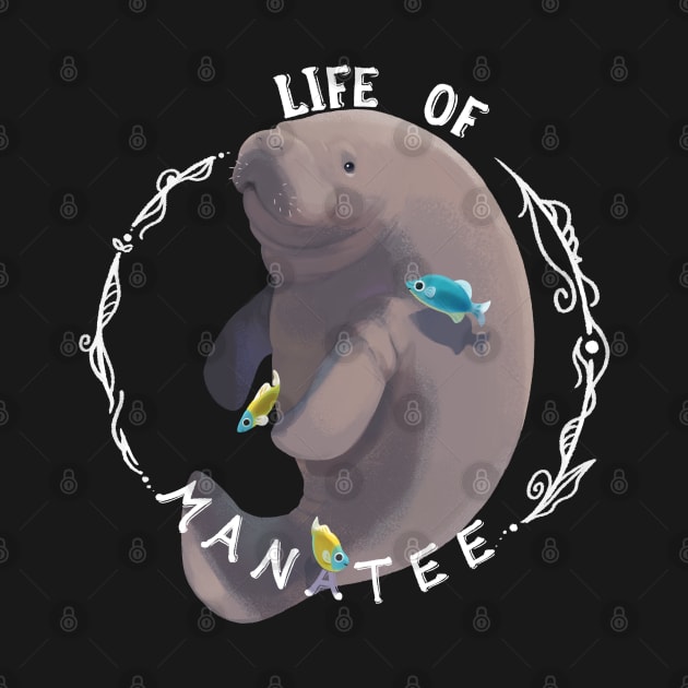 Life Of Manatee with his blue friends by You Miichi