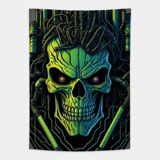 Cyborg Heads S02 D32 Tapestry