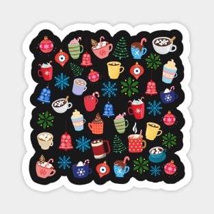 Festive Christmas Yummilicious Drinks Magnet