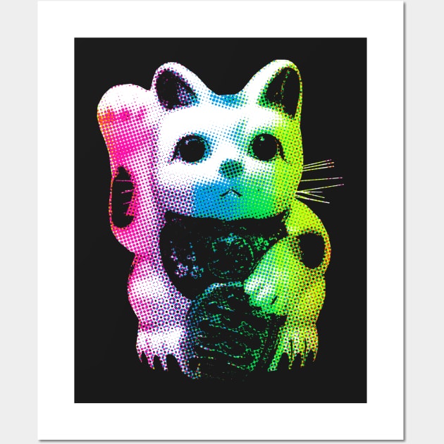 Maneki-Neko Lucky Cat - Maneki Neko - Posters and Art Prints