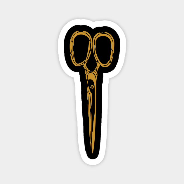 Us (Scissors) Magnet by amon_tees