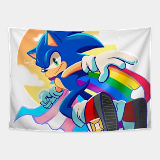 Sonic Pride Tapestry