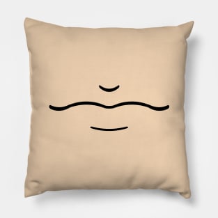 Resting B Face Pillow