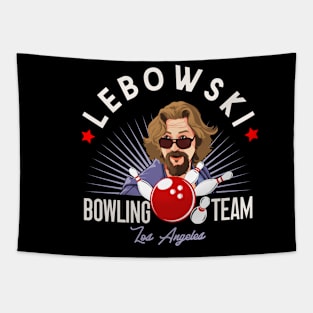 Lebowski Bowling Team Tapestry