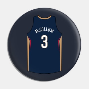 CJ McCollum New Orleans Jersey Qiangy Pin