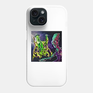 Area 51 Graffiti Phone Case