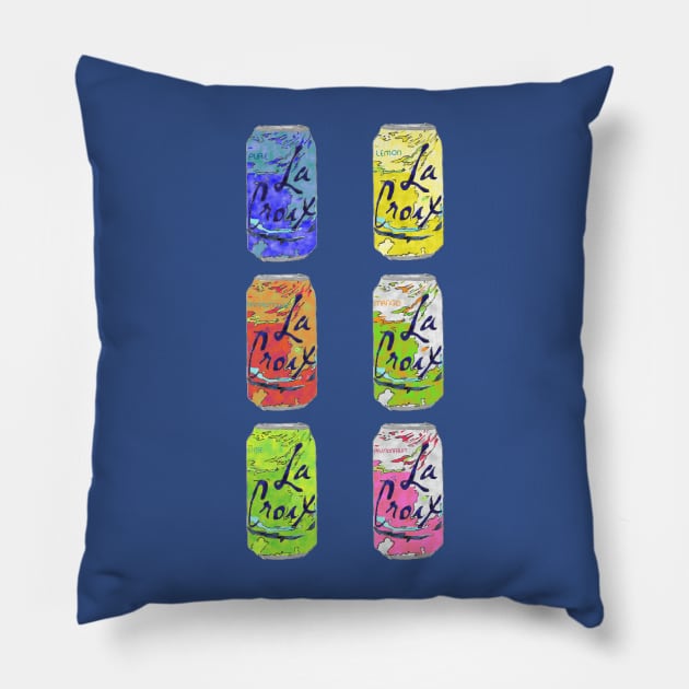 La Croix Family Pillow by jeremiahm08