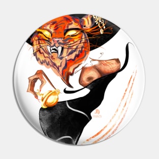 Fashion tiger Pin