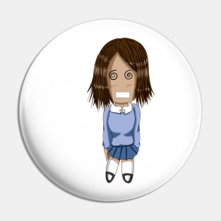 Confused Chibi Misa Pin