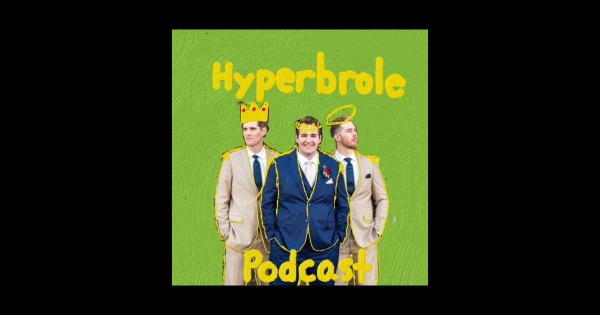 Hyperbrole Main Logo - Hyperbrole - Sticker | TeePublic