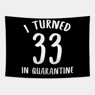 I Turned 33 In Quarantine Tapestry